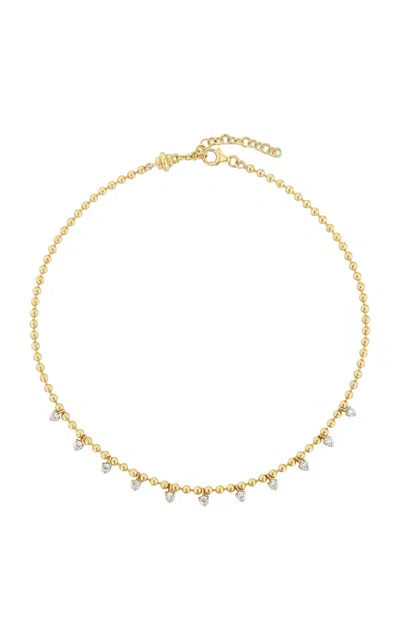 Studio 24 14k Yellow Gold Diamond Dangle Necklace
