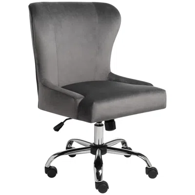 Studio 55d Erin Gray Fabric Adjustable Office Chair