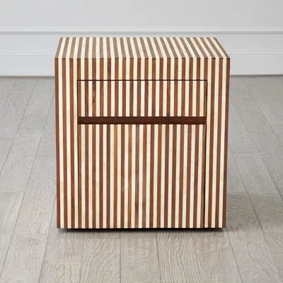 Studio A Home 23.75'' Wide 2 -drawer Mobile File Cabinet In Brown;beige