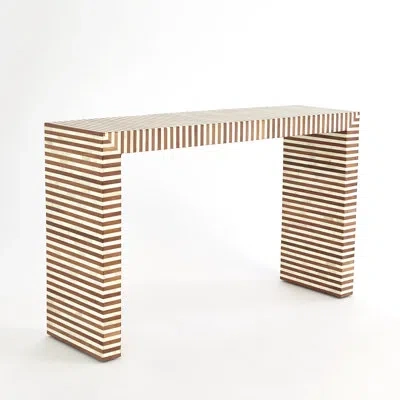 Studio A Home 49.75'' Console Table In Brown;beige