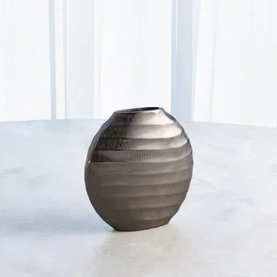 Studio A Home Aluminum Table Vase In Black Nickel