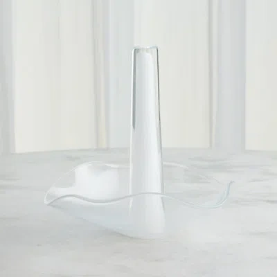 Studio A Home Andromeda Handmade Glass Table Vase In Clear