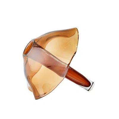 Studio A Home Andromeda Vase-dark Amber-lg