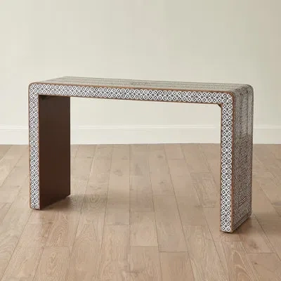Studio A Home Aravalli Console In Brown;white