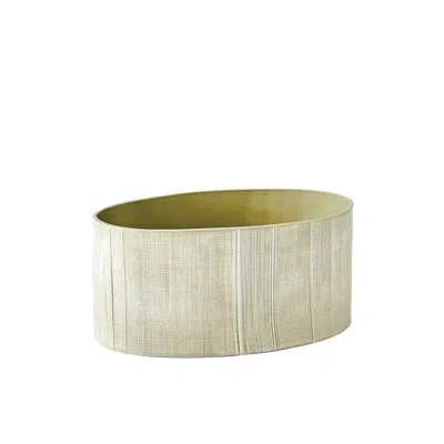 Studio A Home Ceramic / Porcelain Decorative Bowl In Green;cream