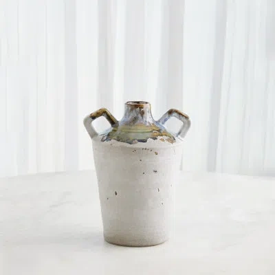 Studio A Home Ceramic / Porcelain Decorative Urns & Jars In Blue;green;gray