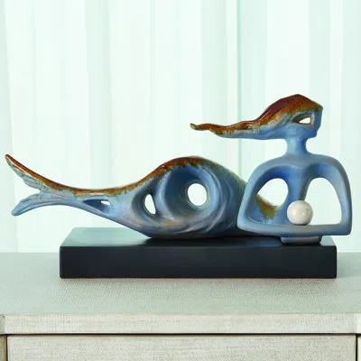 Studio A Home Cleodora In Blue,orange,white