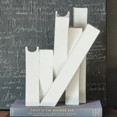 Studio A Home Collage Vase-matte White