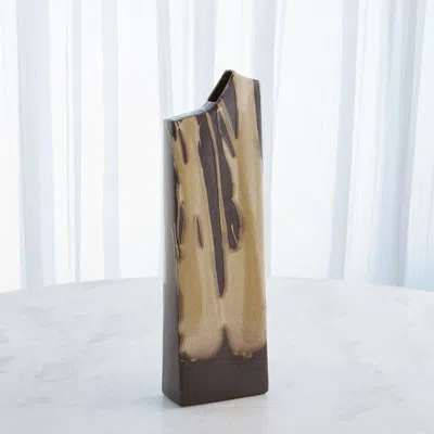 Studio A Home Column Splash Vase-umber-med In Umber,camel