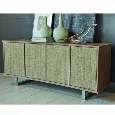 Studio A Home Delphi Media Cabinet In Brown