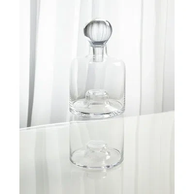 Studio A Home Double Stacking Decanter In Clear