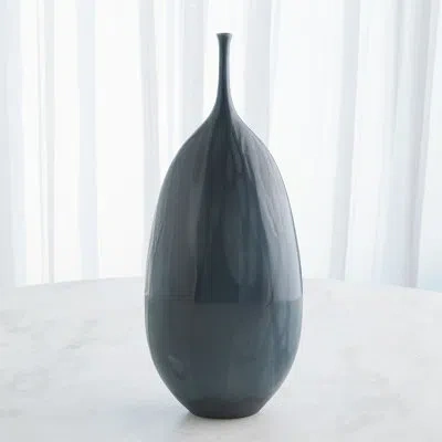 Studio A Home Earthenware Decorative Bottle In Blue