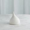 Studio A Home Earthenware Table Vase In White