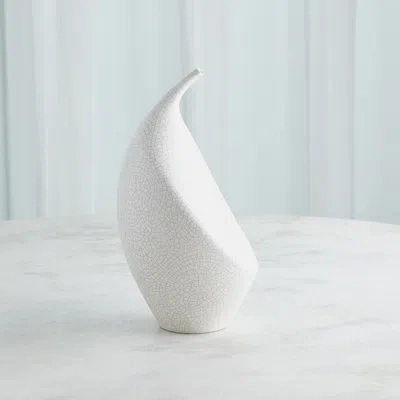 Studio A Home Earthenware Table Vase In White