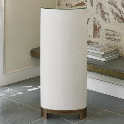 Studio A Home Ellipse Pedestal In Mirror