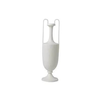 Studio A Home Elongated Grecian Amphora-matte White