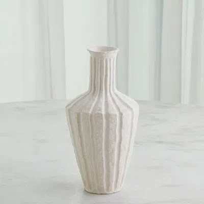 Studio A Home Emperor Vase-off-white-lg In Off White