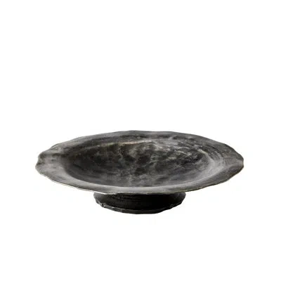 Studio A Home Forest Blossom Bowl-natural Iron In Black;brown