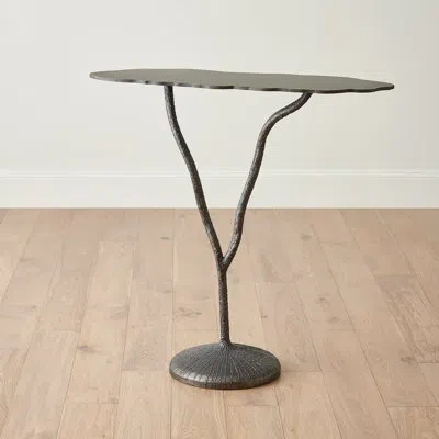 Studio A Home Forest Blossom Console-natural Iron In Black;brown;gray