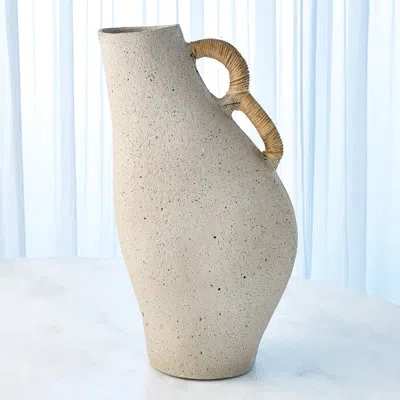 Studio A Home Handmade Ceramic Table Vase In Brown