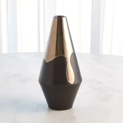 Studio A Home Handmade Earthenware Table Vase In Black