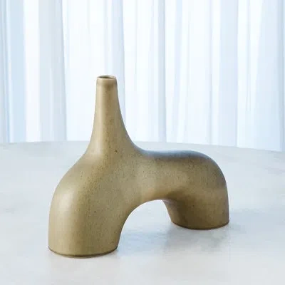Studio A Home Handmade Earthenware Table Vase In Sage