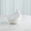 Studio A Home Handmade Earthenware Table Vase In White