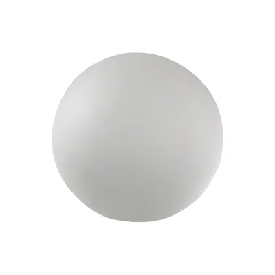 Studio A Home Hermione Frosted White Medium Crystal Sphere