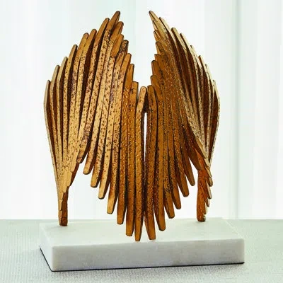 Studio A Home Icarus Sculpture In Brass