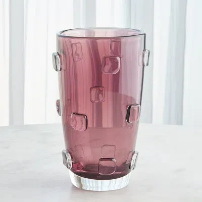 Studio A Home Ingot Vase-plum-sm