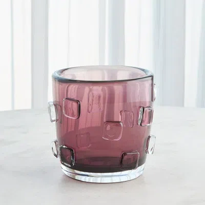 Studio A Home Ingot Vase-plum-sm