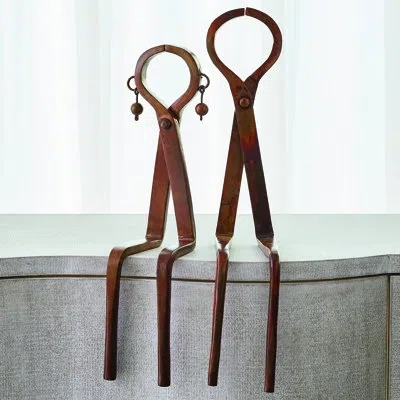 Studio A Home Iron Sitting Couple In Bronze