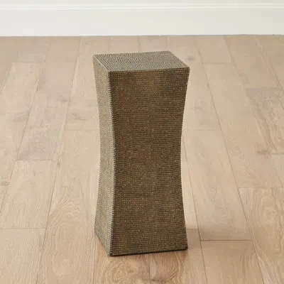 Studio A Home Lames Table-aged Brass-tapered
