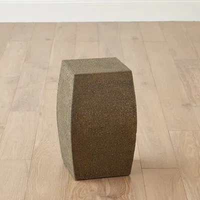Studio A Home Lames Table-aged Brass-wide