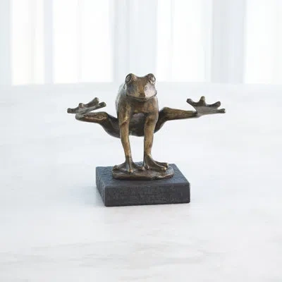 Studio A Home Leap Frog-bronze In Black