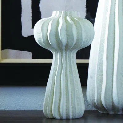 Studio A Home Lithos Vase-sm In White