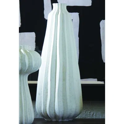 Studio A Home Lithos Vase-tallest In White