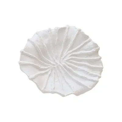 Studio A Home Maitake Wall Decor-ridges-soft White