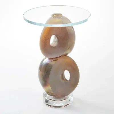 Studio A Home Pablo Accent Table In Clear