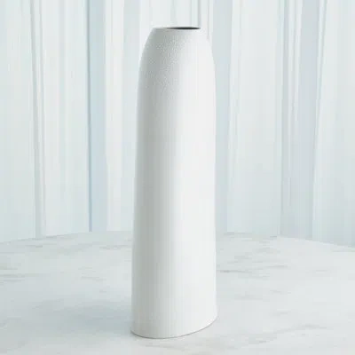 Studio A Home Porcelain China Table Vase In White