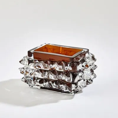 Studio A Home Porcupine Jar In Amber