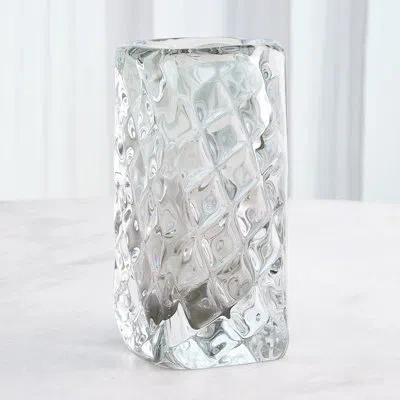Studio A Home Quilted Vase-iris Gelp-tall In Gray