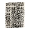 Studio A Home Rectangle Wool Area Rug In Black