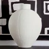 Studio A Home Ruby Soft White 22 1/2" High Linen Jar