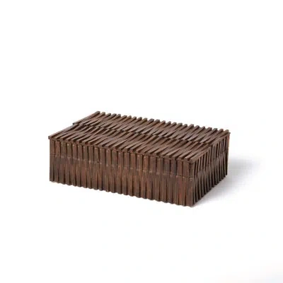 Studio A Home See-saw Box-sm In Brown