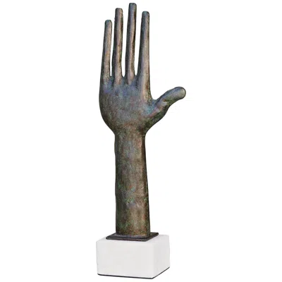 Studio A Home Spirit Iron Hand 22 1/4" High Sculpture