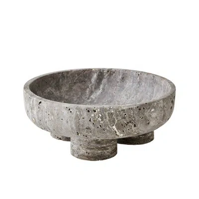 Studio A Home Stone Decorative Bowl 1 In Gray