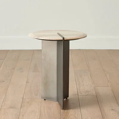Studio A Home Stone Top End Table