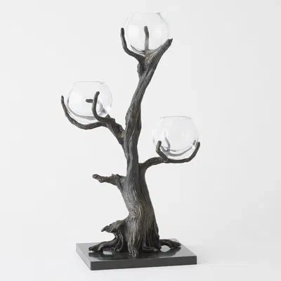 Studio A Home Table Vase In Black