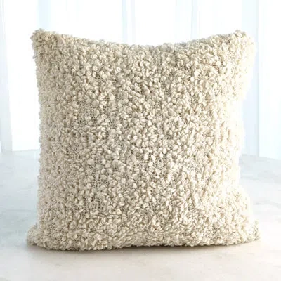 Studio A Home Textured Boucle Pillow In Natural